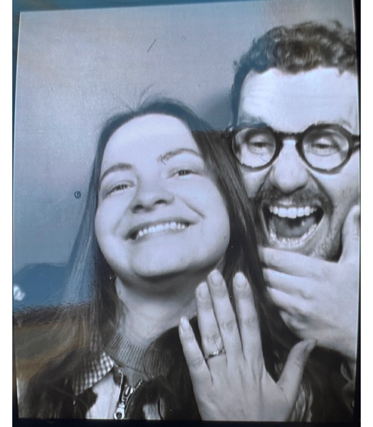 Marine et Théo au photomaton 3