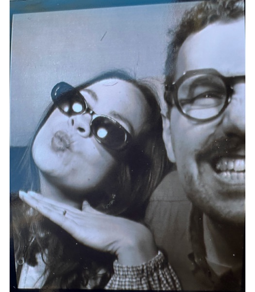 Marine et Théo au photomaton 4